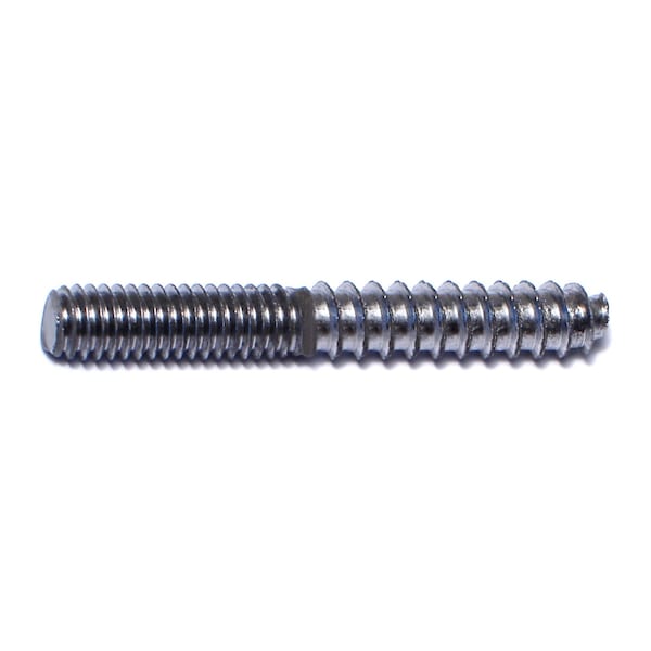 5/16 in Thread to 5/16"-18 Thread, 100 PK Steel, Plain Finish